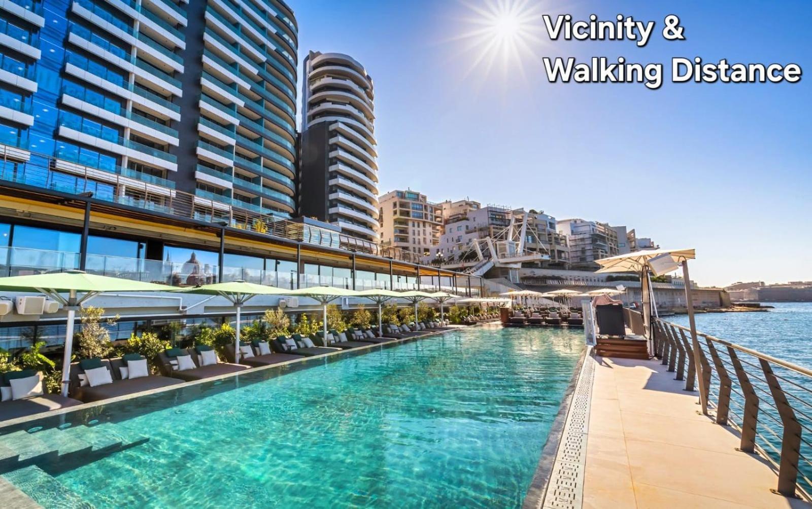 Modern Sliema Apartment Near Sea Exteriér fotografie