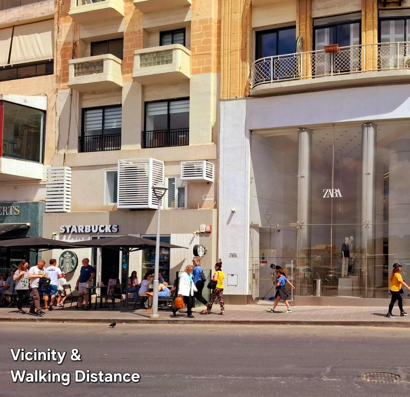 Modern Sliema Apartment Near Sea Exteriér fotografie
